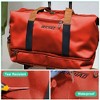 Luupatchy Large Capacity Travel Bag, Dry Wet Separation , For Travel, Fitness Yoga, Weekend Tote Overnight Bag - 4 of 4
