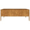 vidaXL Garden Raised Bed 39.4"x39.4"x16.1" Corten Steel - 3 of 4