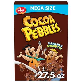 Cocoa Pebbles Breakfast Cereal 