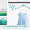 Osto 50 Pack Premium Velvet Shirt Hangers, Non-slip Standard Hangers With  Notches, Thin/space Saving 360 Degree Stainless Steel Hook : Target