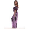 Riviera Sun Rayon Crepe Tie Dye Jumpsuit - 2 of 3