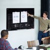 VEVOR Magnetic Glass Whiteboard, Dry Erase Board 36"x24", Wall-Mounted Large White Glassboard Frameless, with Marker Tray, an Eraser and 2 Markers - 2 of 4