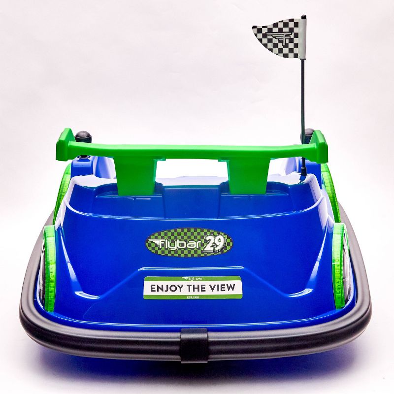 Flybar FunPark Racer Bumper Car - Blue, 4 of 15