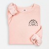 Simply Sage Market Embroidered Pumpkin Season Pumpkin Lightweight Garment Dyed Sweatshirt - 2 of 4