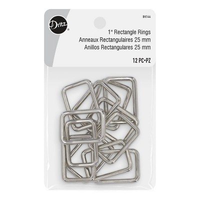 Dritz 12ct Swivel Hooks & D-rings Nickel : Target