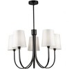 Artcraft Lighting Rhythm 5 - Light Chandelier in  Black - 2 of 4