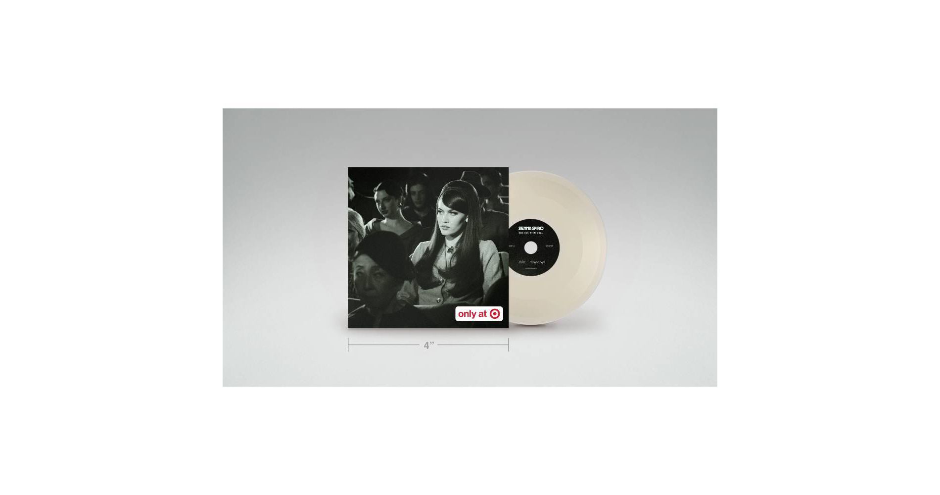 SIENNA SPIRO Tiny Vinyl Edition - Die On This Hill/You Stole The Show (Target Exclusive, vinyl 4 inch)