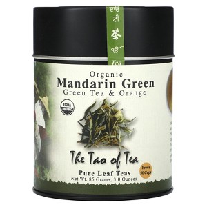 The Tao of Tea Organic Green Tea & Orange, Mandarin Green, 3 oz (85 g) - 1 of 4