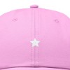 Dalix Lil Star Embroidered Cotton Cap Outdoor Dad Hat Womens - 2 of 4