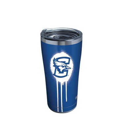 NCAA Creighton Bluejays 20oz Graffiti Stainless Steel Tumbler