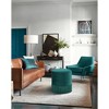 Meridian Furniture,Teddy Velvet Ottoman/Stool - 2 of 4