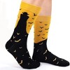Dracula with Bats Socks (Men's Sizes Adult Large) from the Sock Panda - 2 of 3