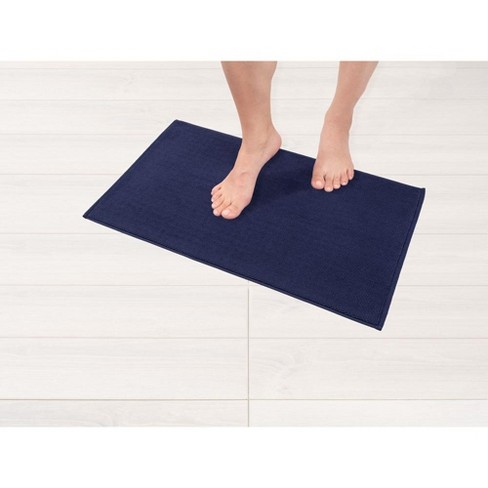 American Soft Linen, Non Slip Bath Rug, 100% Cotton 17x24 Inches, Soft Absorbent Bath Mat Rugs, White, Size: Bath Rug Cotton 17x24