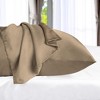 300 Thread Count Rayon From Bamboo Solid Set of 2 Pillowcase Set by Blue Nile Mills - 4 of 4