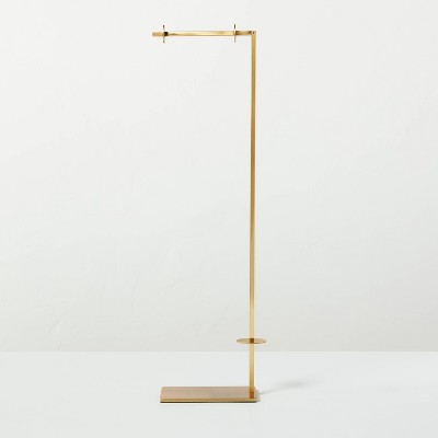 Metal Toilet Paper Holder Stand Brass Finish - Hearth & Hand™ with Magnolia