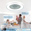 HUMHOLD 24 Inch Smart Ceiling Fan with Lights and Remote/APP Control - 2 of 4