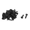 Unique Bargains Metal Wall Door Hook Hanger 12 Pcs Black - 3 of 4