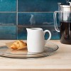 8oz Ceramic Creamer Pitcher White - Threshold™ - 2 of 4