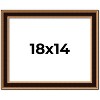PosterPalooza | Weathered Gold Picture Frame - UV Acrylic, Backing Board, Hanging Hardware Included - 2 of 4