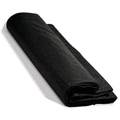 DeWitt Non-Woven Fabric 6- by 100-Foot 4 Ounce Protective Home Pond Underliner Barrier with Padded Material to Support Fish and Other Wildlife, Black