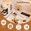 64 Farmhouse Kitchen Pantry Cabinet with Auto Sensor Light and Storage Cabinet with Ports - 3 of 4