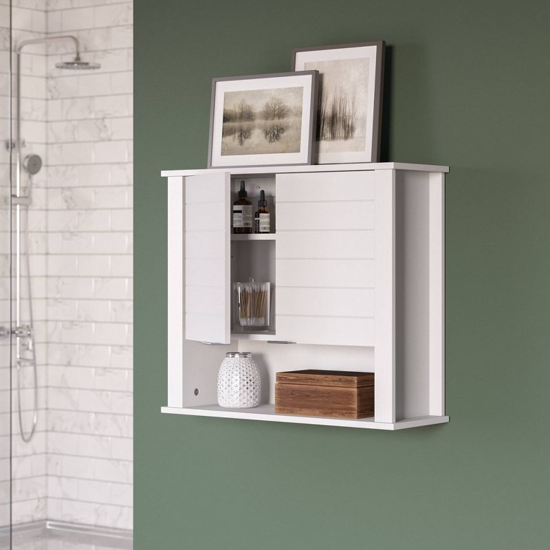 Madison Collection Two Door Wall Cabinet - RiverRidge Home, 3 of 16