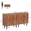 Tribesigns 59 inches Sideboard, Freestanding Storage Cabinet Set - image 2 of 4