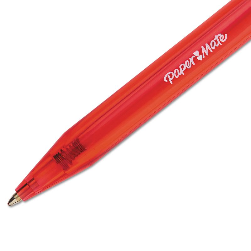 Paper Mate InkJoy 100 RT Retractable Ballpoint Pen 1mm Red Dozen 1951252, 3 of 6