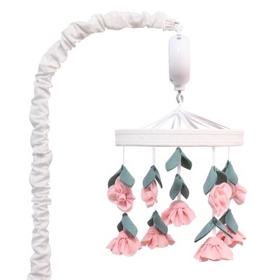 The Peanutshell Farmhouse Musical Mobile - Rose Ring