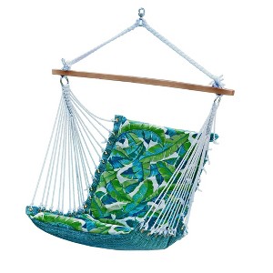 Hanging Soft Comfort Chair: Cushioned Outdoor Seating, Algoma - Mold-Resistant Polyester - 1 of 4