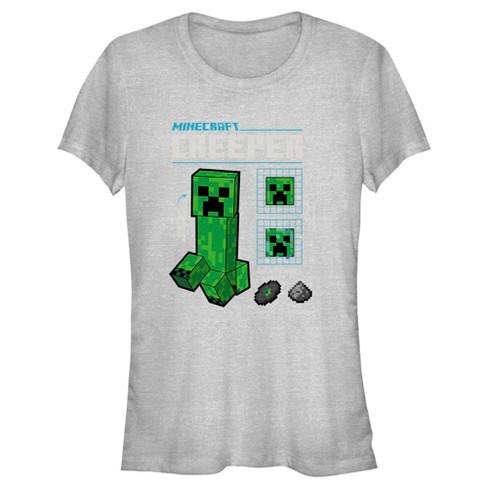 Minecraft t shirt womens hotsell