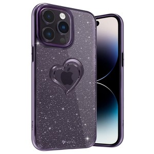 Vena vLove Glitter Heart Case for Apple iPhone 14 Pro Max - 1 of 4