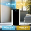 Whynter ARC-14SH 14,000 BTU (9,200 BTU SACC) Dual Hose Cooling Portable Air Conditioner, Heater with Activated Carbon Filter, up to 500 sq ft - 2 of 4