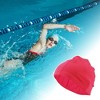 Unique Bargains Elasticity Swim Cap 5.51"x8.66" 1 Pc - 2 of 4