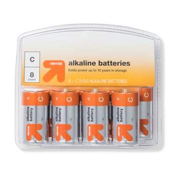 C Batteries - 8ct - up & up™