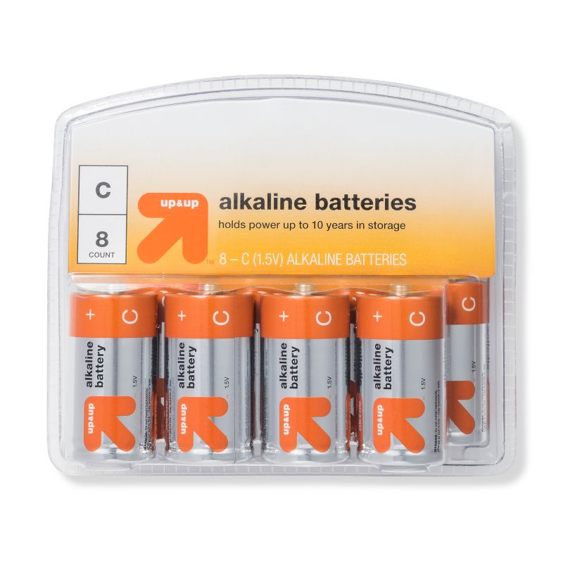 C Batteries - 8ct - up &#38; up&#8482;, 1 of 2