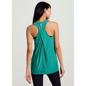 RBX Active Women's Twist Back Soft Relaxed Tank Top Tunic - 1 of 4