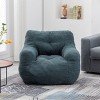 Modern Soft Teddy Accent Chair Bean Bag for Living Rooms, Bedrooms, and Playrooms, Soft and Comfortable Seating-Tanpinhause - 2 of 4