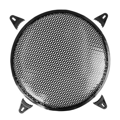 Unique Bargains Metal Car Audio Speaker Subwoofer Waffle Grill Cover Guard 12" Black