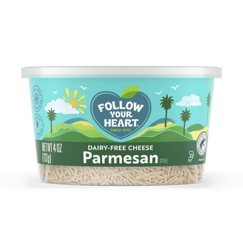 Follow Your Heart Gluten Free Dairy-Free Vegan Shredded Parmesan - 4oz - image 1 of 4