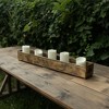 Brass Nested Set of 3 Trough Trays Metal by Foreside Home & Garden - 3 of 4
