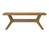Plank+Beam Solid Wood Verso Dining Bench, 48" Entryway Bench, Minimalist Room Bench - 3 of 4