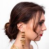 Lucy Quartermaine - Tri Drop Cuff in Gold Vermeil - 4 of 4