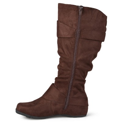 Bottes Mi-mollet Journee Collection Femme Taille 9 Noir - Nouvelles Sans Emballage