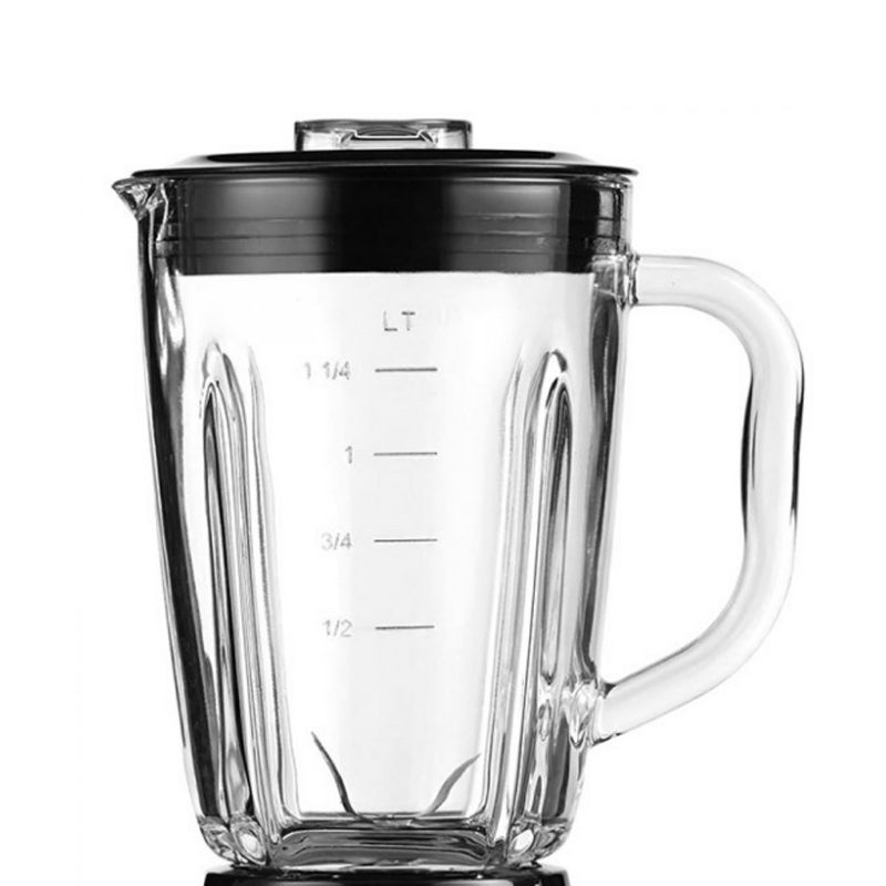 Brentwood 12 Speed Blender Glass Jar in Black, 2 of 5