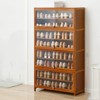 YIYIBYUS 9 Tiers Shoe Storage Cabinet, Free Standing Shoes Shelf Organizer with Doors - 2 of 4