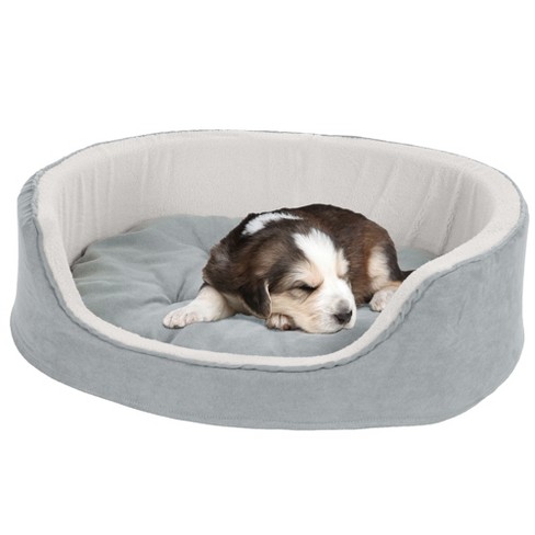 petmaker medium cuddle round microsuede pet be