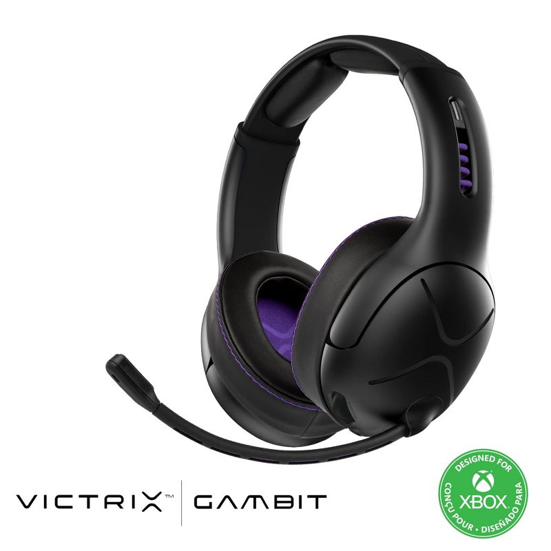 PDP Victrix Gambit Bluetooth Wireless Gaming Headset for Xbox Series X|S/Xbox One, 1 of 10