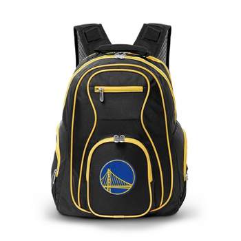 NBA Golden State Warriors Colored Trim 19" Laptop Backpack