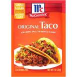 McCormick Original Taco Seasoning Mix -1oz